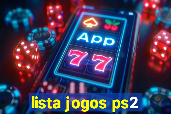 lista jogos ps2